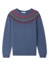 Bonpoint Genievre Wool Jumper In Blue