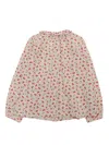 Bonpoint Gentille Blouse In Red
