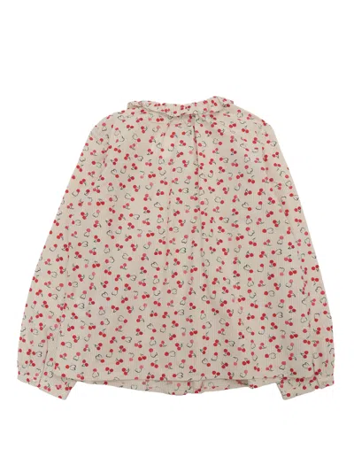 Bonpoint Kids' Gentille Blouse In Red