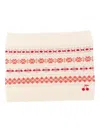 Bonpoint Geometric-pattern Scarf In Neutral