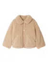 Bonpoint Joline Teddy Coat In Neutral