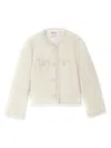 Bonpoint Giacinta Buttoned Jacket In Neutrals