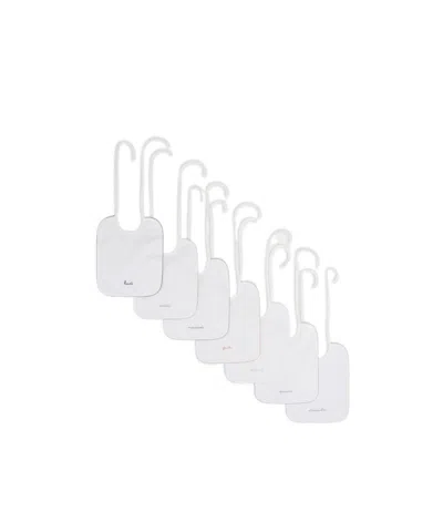 Bonpoint Gift Box Bib Seven-piece Pack In White