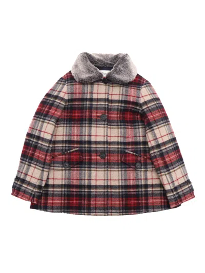 Bonpoint Kids' Gigliola Cape In Blue