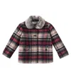 Bonpoint Check Jacket In Multicoloured