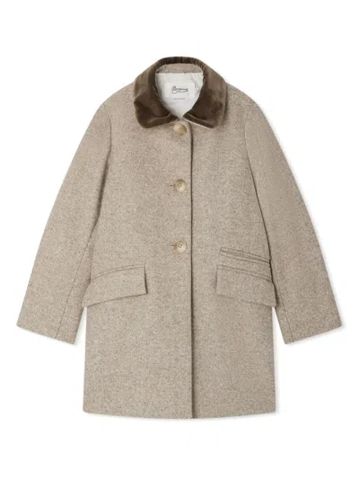 Bonpoint Ginette Coat In Grey