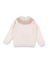 Bonpoint Genievre Wool Jumper In Ecru