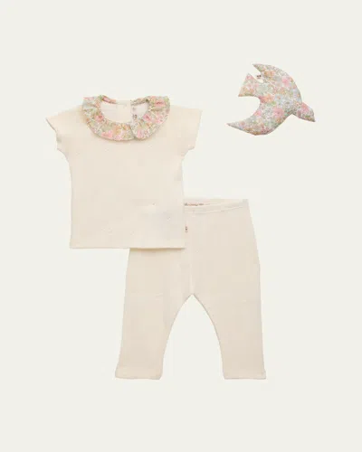 Bonpoint Kids' Girl's Daisie Pajama Gift Set