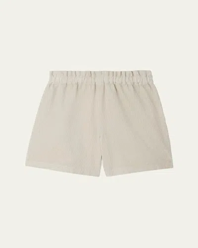 Bonpoint Kids' Millie Corduroy Shorts In Naturel