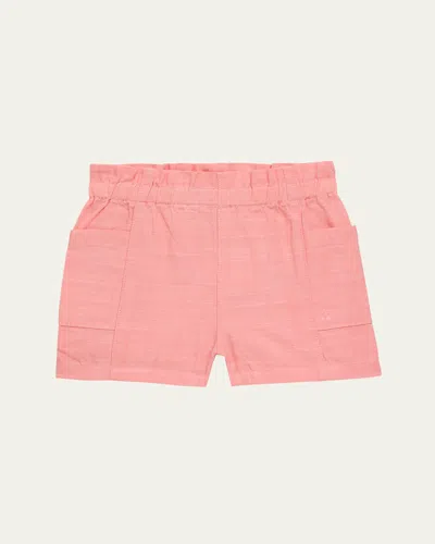 Bonpoint Kids' Girl's Nougat Cotton Shorts
