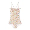 Bonpoint Swimwear Abbie Orange In Orange