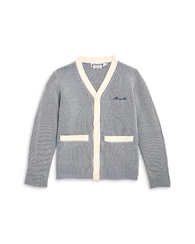 Bonpoint Girls' Albert Cardigan - Little Kid, Big Kid In Ra Bleu Du