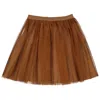 BONPOINT BONPOINT GIRLS CARAMEL SUPPLE TULLE SKIRT