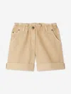 Bonpoint Cathy Denim Shorts In Brown