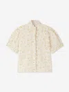 Bonpoint Girls Cindy Blouse In Ivory