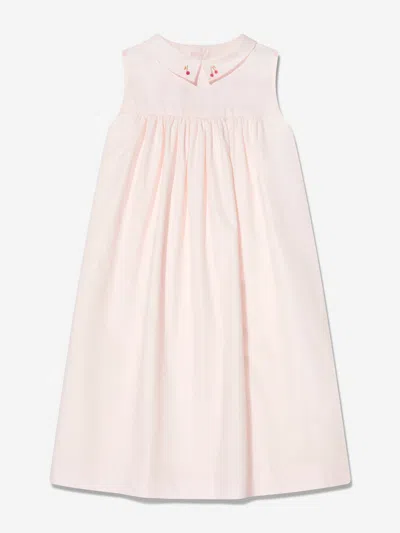 bonpoint pink dress Bonpoint Girls Smocked Paysanne Dress in Pink