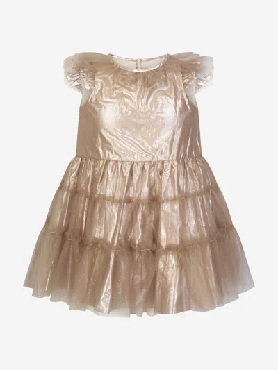 Bonpoint Babies'  Girls Dress 12 Yrs Grey