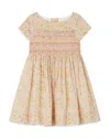 Bonpoint Girls Floral Duchesse Dress In Fl Rose Th