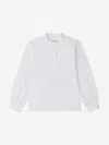 Bonpoint Cotton Bib-collar Shirt In White