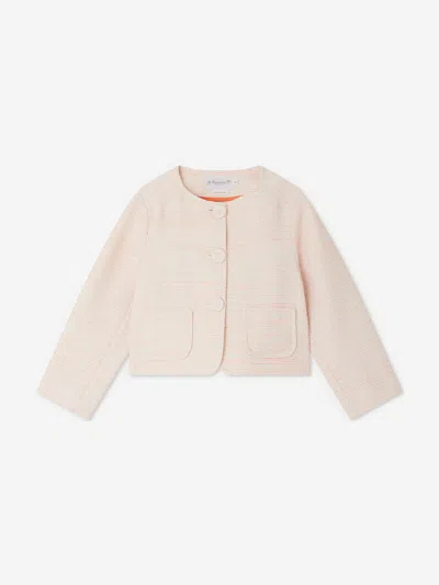 Bonpoint Kids'  Girls Eudora Jacket In Pink