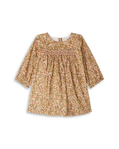 BONPOINT GIRLS' FELICIE SMOCKED DRESS - BABY, LITTLE KID