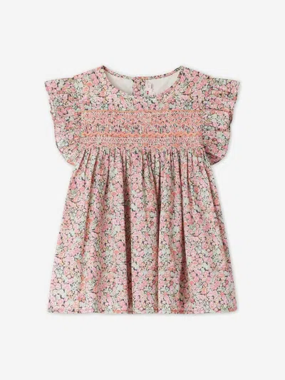 Bonpoint Kids' Fidji Floral-print Blouse In Multicoloured