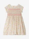Bonpoint Girls Floral Duchesse Dress In Multicoloured