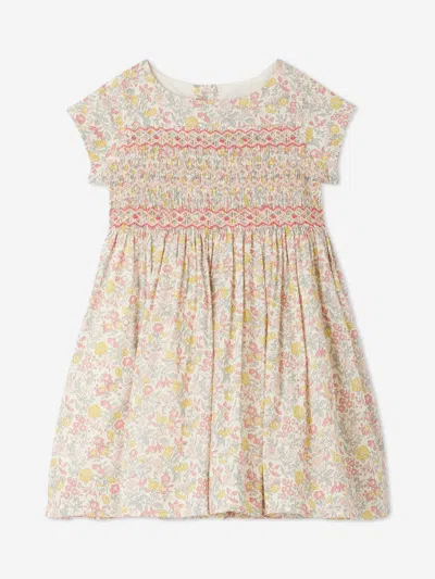 Bonpoint Kids'  Girls Floral Duchesse Dress In Multicoloured