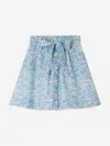 Bonpoint Esterina Buttoned Skirt Made With Liberty Fabrics In Blue