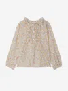Bonpoint Floral-print Ruffle-detail Blouse In Multicoloured