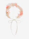 Bonpoint Girls Floral Headband In Pink