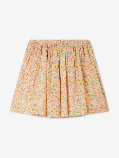 Bonpoint Kids'  Girls Floral Suzon Skirt In Multicoloured