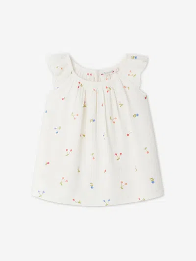 Bonpoint Kids' Blouse Genia In White