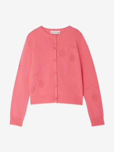 Bonpoint Kids'  Girls Ginger Cardigan In Pink
