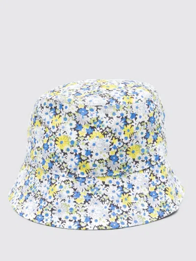 Bonpoint Kids' Floral-print Cotton Bucket Hat In Multicolor