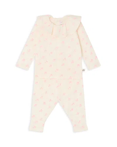 Bonpoint Girls' Jelsia Top & Pants Set - Baby In Pink