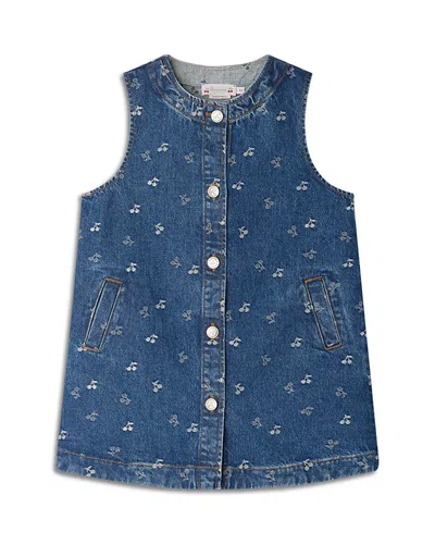 BONPOINT GIRLS' JETTE DENIM DRESS - LITTLE KID, BIG KID
