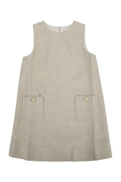 Bonpoint Girls Knitwear In Gray