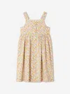 BONPOINT GIRLS LALY FLORAL PINAFORE DRESS