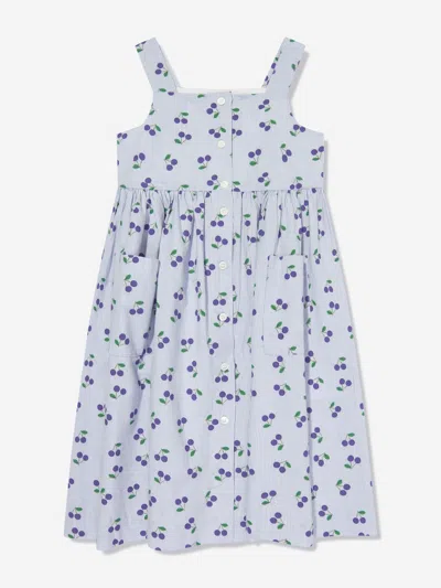Bonpoint Kids' Girls Laly Pinafore Dress In Blue