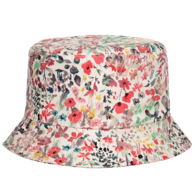 Bonpoint Kids' Girls Liberty Print Cotton Hat In Multi
