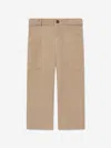 Bonpoint Girls Looping Trousers In Brown