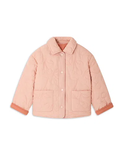 Bonpoint Girls' Molly Reversible Jacket - Little Kid, Big Kid In Pink