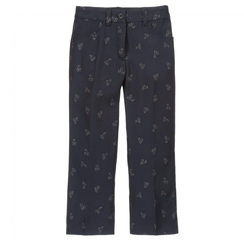 Bonpoint Fetiche paperbag-waist trousers - Grey