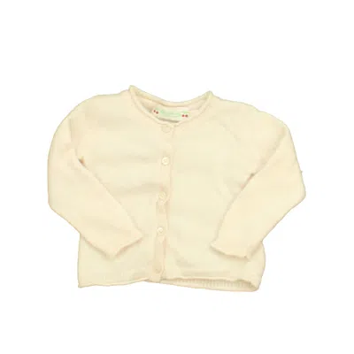 Pre-owned Bonpoint Kids' Girls Pink Cardigan
