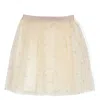 Bonpoint Girls Pois Star-embroidered Tulle Skirt