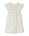 Bonpoint Salome Dress In Fl Jaune C