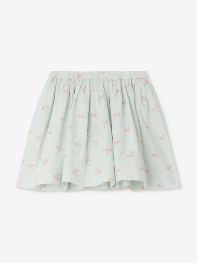 Bonpoint Girls Suzon Skirt In Green