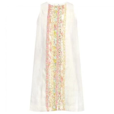 Bonpoint Girls Teen Liberty Linen Dress In White