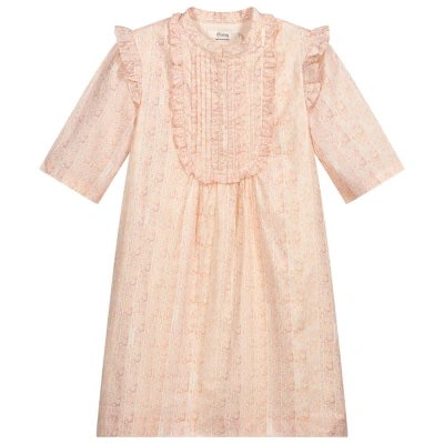 Bonpoint Girls Teen Pink Liberty Print Dress In Neutral